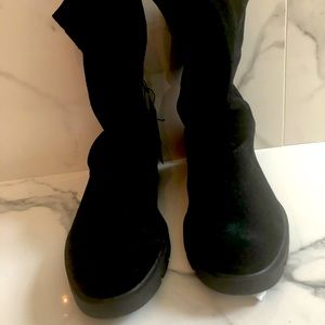 NEW FLexx suede black Womens boots
